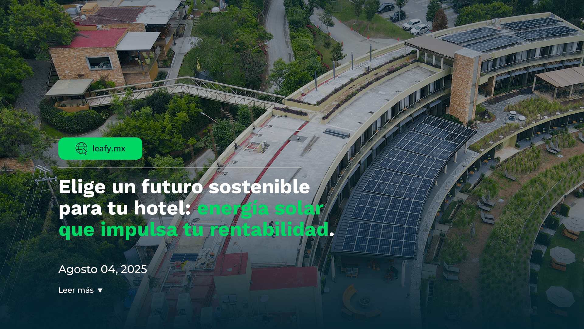 paneles solares para hoteles