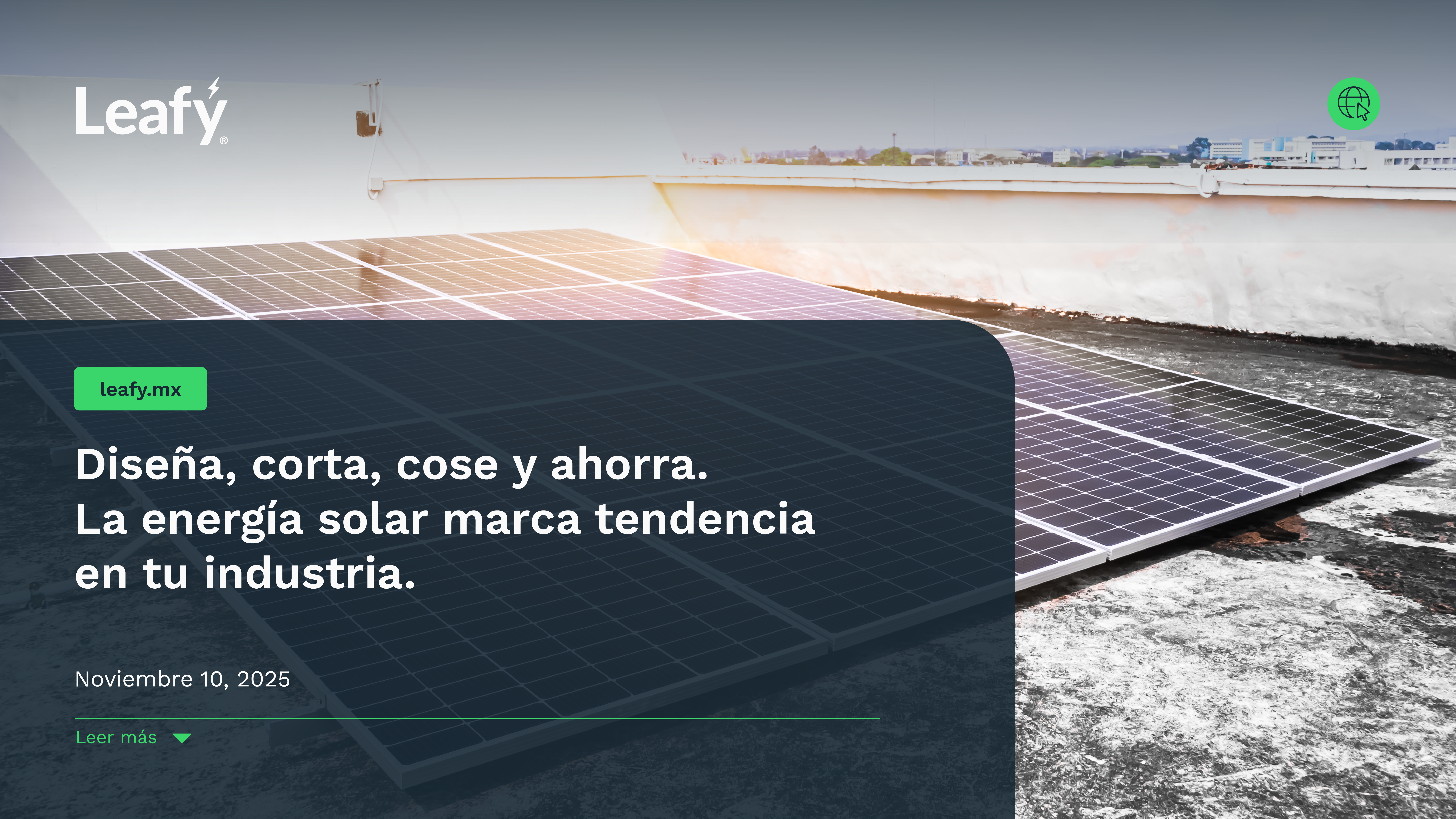 energía solar industria textil y calzado